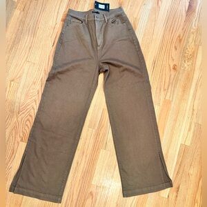 Fashion Nova Deep In My Soul Flare Jeans - Brown - NWT